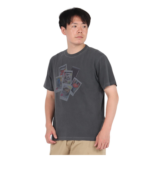 チャムス（CHUMS）かせきさいだぁ インスタントフォトTシャツ CH01-2556-K001
