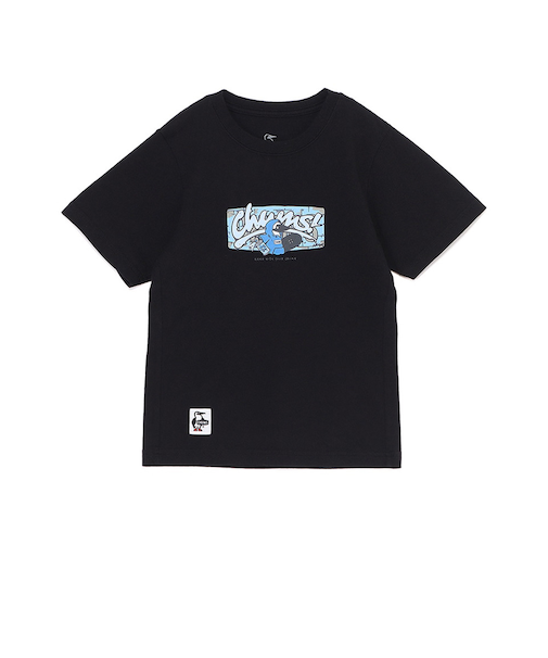 チャムス（CHUMS）ジュニア アンチバグチャムスグラフィティTシャツ CH21-1363-K001