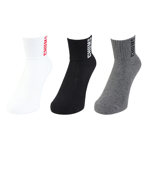 チャムス（CHUMS）3Pチャムスブービークルーソックス CH06-1132-0000