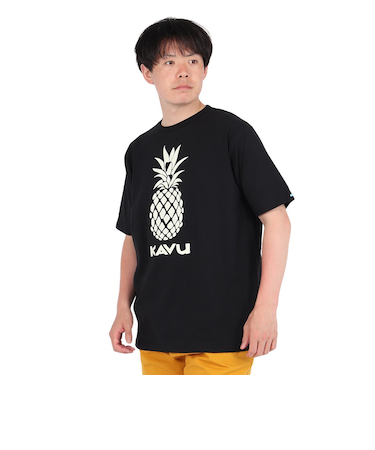 パイナップル Tシャツ 19821825 ブラック