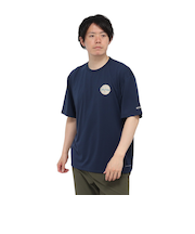 コロンビア(Columbia)半袖Tシャツ CEDER TRAIL グラフィック AE5759 464 ネイビー 速乾
