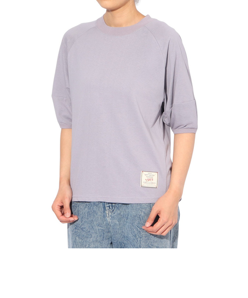 クリフメイヤー（KRIFF MAYER）ウェットプロテクトランタンスリーブTシャツ W2447831:89:PURPLE 冷感 速乾