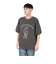 クリフメイヤー（KRIFF MAYER）クリフラビットピグメントTシャツ 2447201:17:CHARCOAL