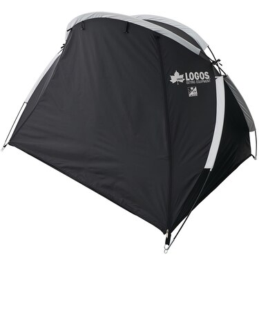 ロゴス（LOGOS）ポップアップテント サンシェード キャンプ Black UV フルパラシェード-BA 71805582