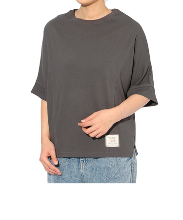 クリフメイヤー（KRIFF MAYER）ウェットプロテクトモモンガTシャツ W2447832 17 CHARCOAL グレー 冷感 速乾