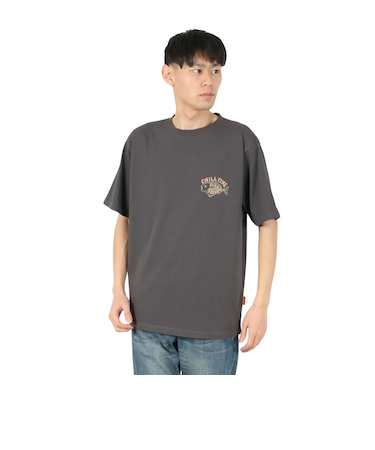 クリフメイヤー（KRIFF MAYER）半袖 ウェットプロテクトTシャツ 2447817 17 CHARCOAL 冷感 速乾