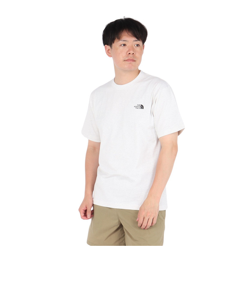 ザ・ノース・フェイス（THE NORTH FACE）半袖Tシャツ ショートスリーブフラッシュドライグローブグリッドコットンティー NT32550 WX オフホ…
