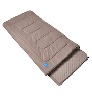 ホールアース（Whole Earth）シュラフ 寝袋 封筒型 化繊 CAMPUTON COMP 5～10℃ WE2TDE27 GREIGE