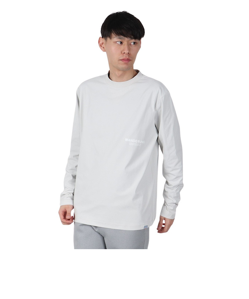 長袖Tシャツ ロンT ユングフラウ RE25SUK5610003 NTL ライトグレー 速乾