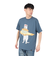 ゴースローキャラバン（GOSLOWCARAVAN）DOMDOM×GSC びたびたバターフィッシュ猫 半袖Tシャツ 341962 BLU ブルー