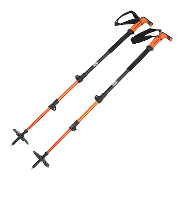 bca（BACKCOUNTRY ACCESS）ポール 登山 小物 SCEPTER 3S BK/OR C2305007010