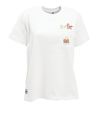 チャムス（CHUMS）アンチバグ フード妖怪 ポケット Tシャツ CH11-2508-W001