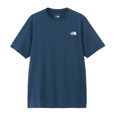 ザ・ノース・フェイス（THE NORTH FACE）半袖Tシャツ フラッシュドライスリーディークルー NT12204 UN ネイビー 速乾