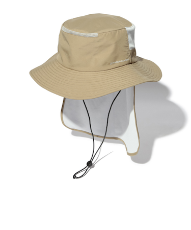 帽子 ハット トレッキング 登山 H INS SUNSHADE HAT RE25SST5700021 BEG