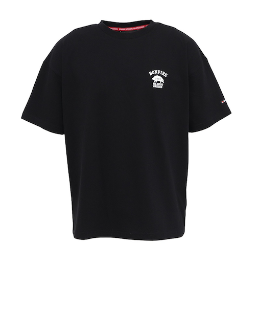 ボンファイア（Bonfire）半袖Tシャツ Wild boar 50BNF5SCD2374 BLK ブラック