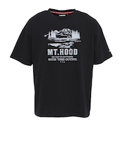 ボンファイア（Bonfire）半袖Tシャツ Oregon Forest 50BNF5SCD2376 BLK ブラック