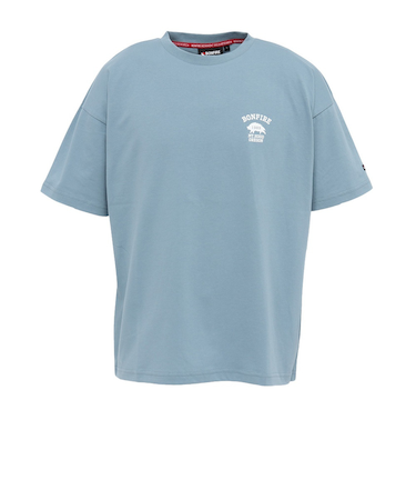 ボンファイア（Bonfire）半袖Tシャツ Wild boar 50BNF5SCD2374 LBLU ライトブルー