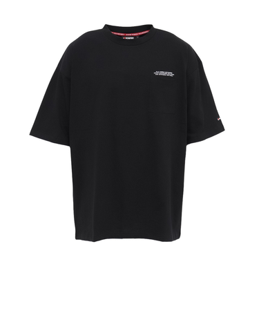 ボンファイア（Bonfire）半袖Tシャツ Big valley 50BNF5SCD2378 BLK ブラック
