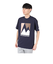 マーモット（Marmot）半袖Tシャツ クラック Tシャツ MTSS25MST063-C005 ネイビー 速乾