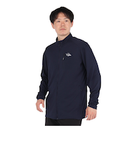 POLEWARDS(POLEWARDS)長袖Tシャツ ロンT Fusiondry PP ジップジャケット PW2TJB02 NVY ネイビー