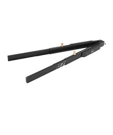 焚き火 キャンプ 火バサミ兼トング BLACK LK-YH43-U40B