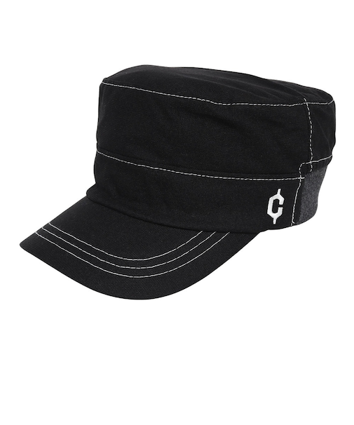 クレ(clef)帽子 キャップ SKY RIB WORK CAP RB3570 BK ブラック 通気性 アウトドア ミリタリー系