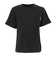 クリフメイヤー（KRIFF MAYER）ジュニア 楽LUCK-Tシャツ ロゴ J2444305:17:CHARCOAL 速乾