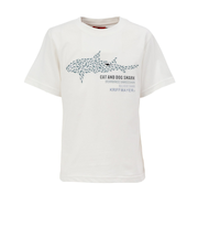 クリフメイヤー（KRIFF MAYER）ジュニア 楽LUCK-Tシャツ サメ J2444307:5:OFF