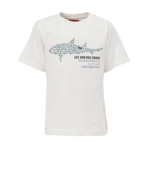 クリフメイヤー（KRIFF MAYER）ジュニア 楽LUCK-Tシャツ サメ J2444307:5:OFF