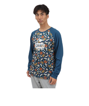 チャムス（CHUMS）スプラッシュ ブービーフェイス ロングスリーブTシャツ CH01-2541-Z354