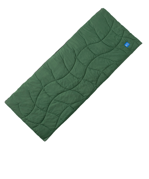 ホールアース（Whole Earth）シュラフ 寝袋 封筒型キャンプ WRAPED LARGO WE2MDE12 OV 夏用 洗える
