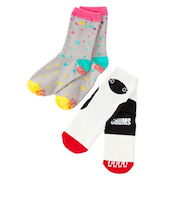 チャムス（CHUMS）キッズ ソックスセット Kid's Socks Set CH26-1003-S001 2足セット 子供用