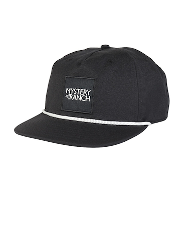 ミステリーランチ（Mystery Ranch）帽子 キャップ トレッキング 登山 ロゴロープハット ブラック 19761680001000