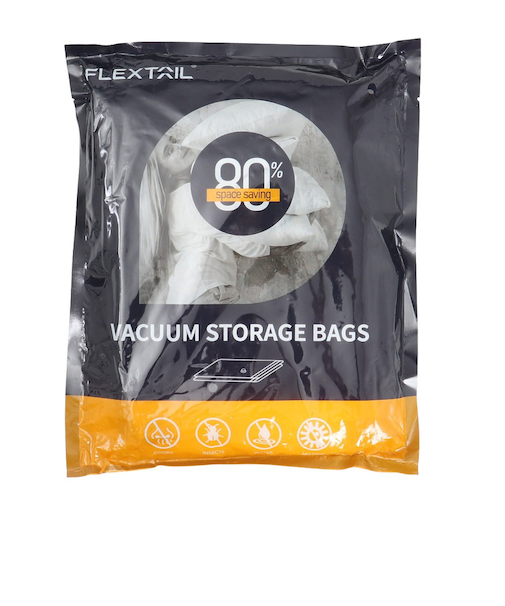 フレックステール（FLEXTAIL）圧縮収納袋 Mサイズ 4枚入り Flextail Bag