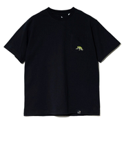 ゴースローキャラバン（GOSLOWCARAVAN）イロイロ刺繍Tシャツ 341912 BLK