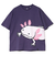 ゴースローキャラバン（GOSLOWCARAVAN）ウーパールーパーゆったりTシャツ 341916 VLT
