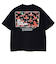 ゴースローキャラバン（GOSLOWCARAVAN）スクエアロゴゆったりTシャツ 341915B BLK