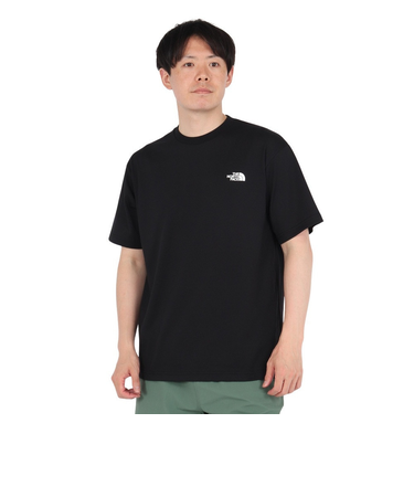 ザ・ノース・フェイス（THE NORTH FACE）半袖Tシャツ ショートスリーブフラッシュドライセブンサミットグラフィックティー NT32544 K ブラッ…