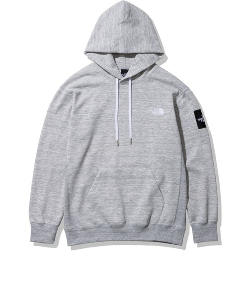 ザ・ノース・フェイス（THE NORTH FACE）パーカー スクエアロゴフーディ NT12333 Z グレー プルオーバー