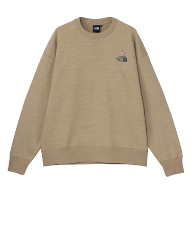 ザ・ノース・フェイス（THE NORTH FACE）トレーナー スウェット ズーピッカークルーネック NT12536 CK