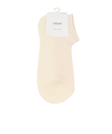 ラソックス（rasox）ソリッド・メッシュ スニーカー ソックス CA231SN01-103