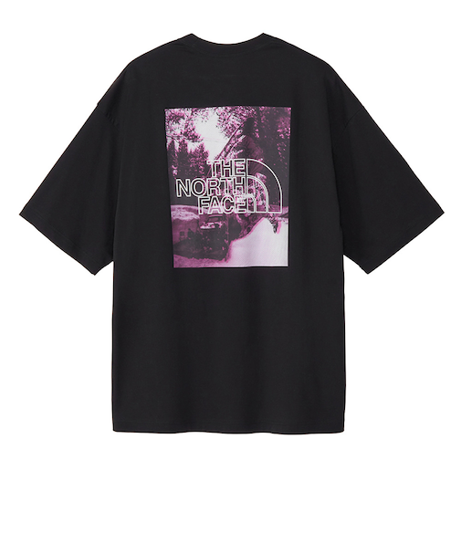 ザ・ノース・フェイス（THE NORTH FACE）半袖 フリーライド スクエアロゴ Tシャツ NT82533 K