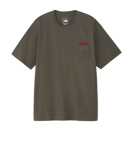 ザ・ノース・フェイス（THE NORTH FACE）半袖 フラッシュ ドライフラワーロゴ Tシャツ NT82538 NT
