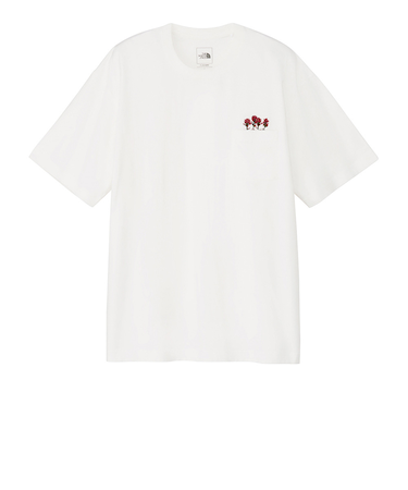 ザ・ノース・フェイス（THE NORTH FACE）半袖 フラッシュ ドライフラワーロゴ Tシャツ NT82538 OW