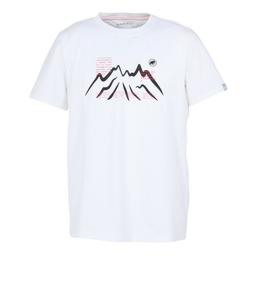 マムート(MAMMUT)半袖Tシャツ QD ヤツガタケ プリント Tシャツ マムート(MAMMUT)半袖Tシャツ QD ヤツガタケ プリント Tシャツ