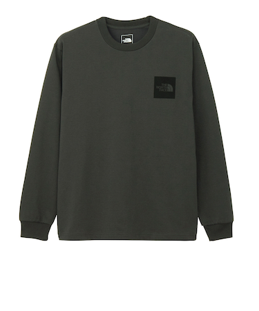 ザ・ノース・フェイス(THE NORTH FACE)長袖Tシャツ ロンT ロングスリーブスクエアロゴ NT82534 AG