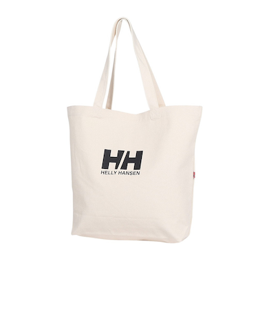 ヘリーハンセン（HELLY HANSEN）トートバッグ オーガニックコットンロゴトートL HY92320 K1