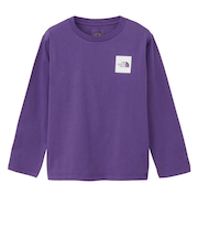 ザ・ノース・フェイス（THE NORTH FACE）キッズ ロングスリーブスモールスクエアロゴTシャツ NTJ32357 TP