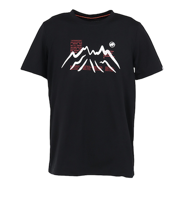 マムート（MAMMUT）半袖Tシャツ QD ヤツガタケ プリント Tシャツ アジアンフィット 1017-07290-0001