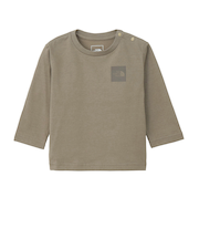 ザ・ノース・フェイス（THE NORTH FACE）ベビー ロングスリーブスモールスクエアロゴTシャツ NTB32357 MR